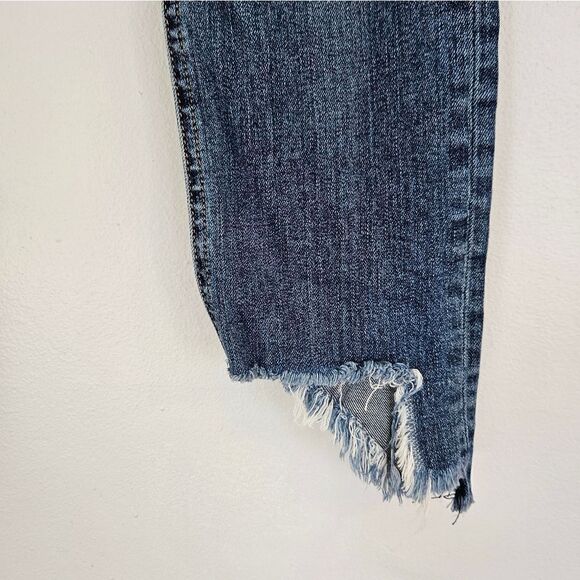 Rag & Bone Cate Mid-Rise Ankle Skinny Fray Step Hem Jeans in Hampton Wash 26 - Picture 5 of 15